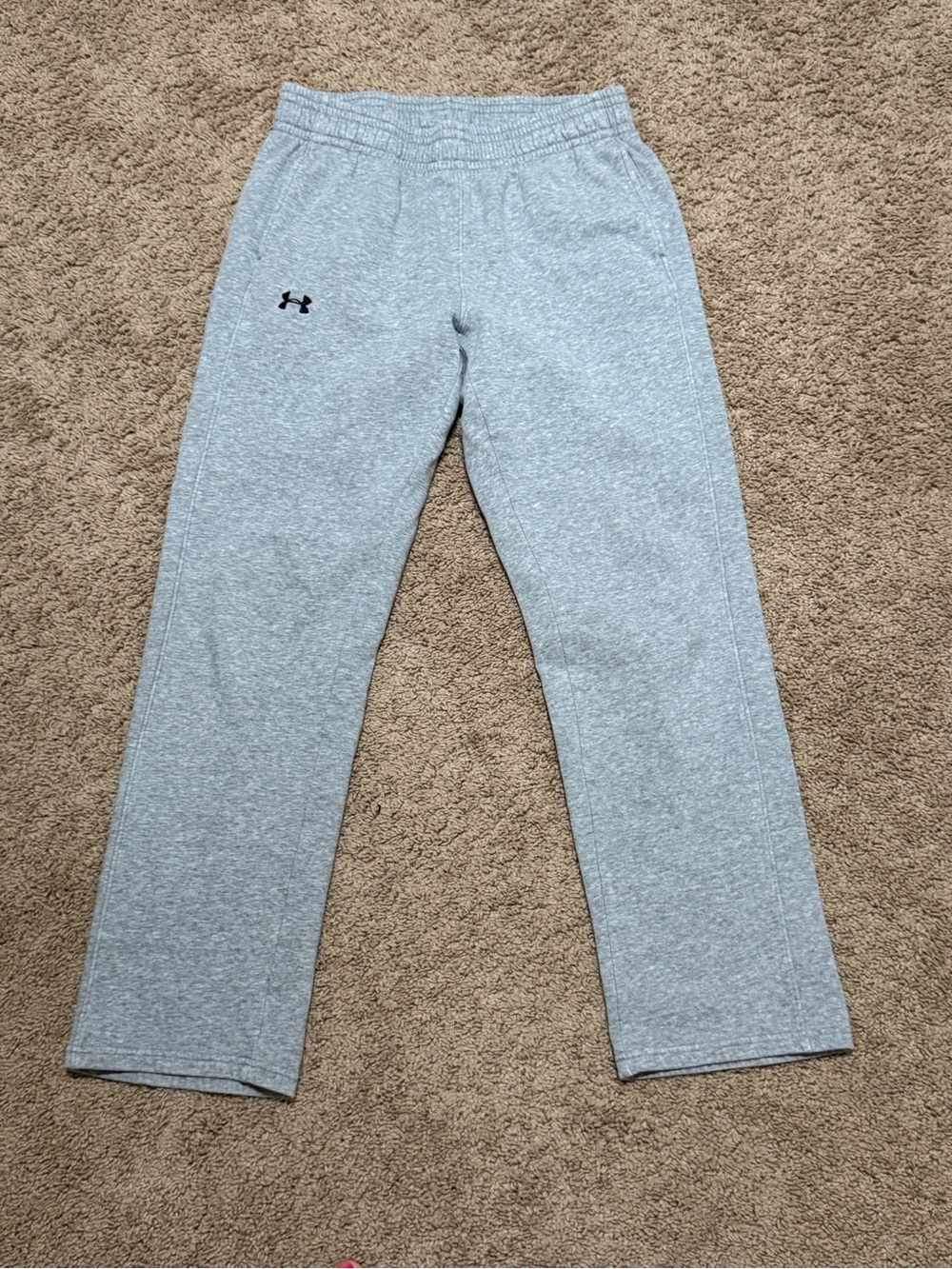 Under Armour Light Gray Performance Sweatpants